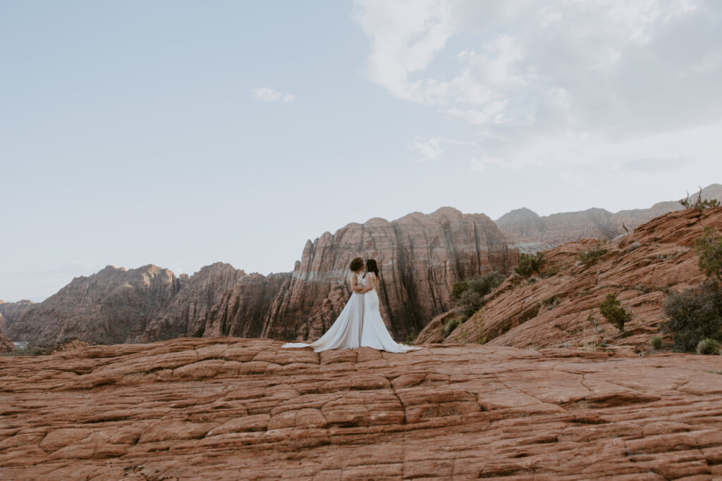 Rachel and Chrisie, Snow Canyon State Park, Ivins, Utah Bridals - Southern Utah Photographer, Emily Dawn Photo