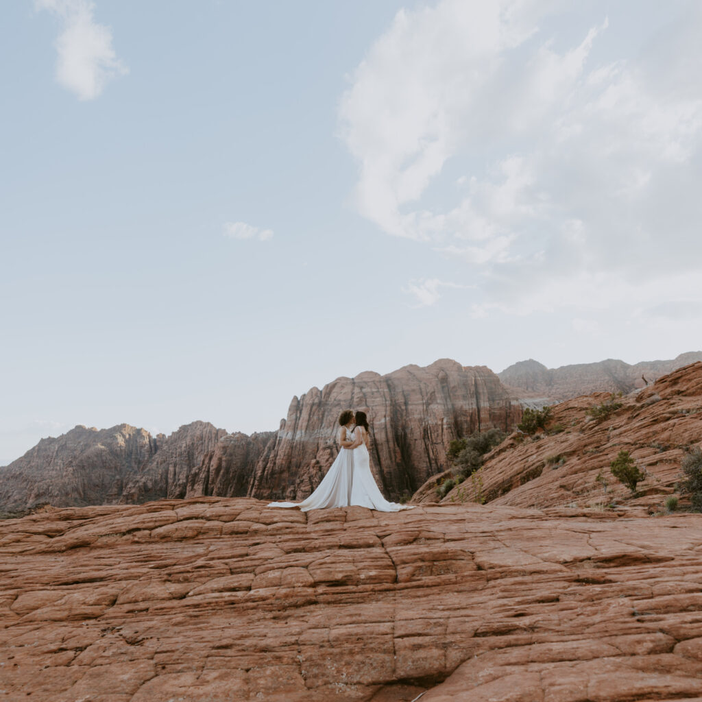 Rachel and Chrisie, Snow Canyon State Park, Ivins, Utah Bridals - Southern Utah Photographer, Emily Dawn Photo