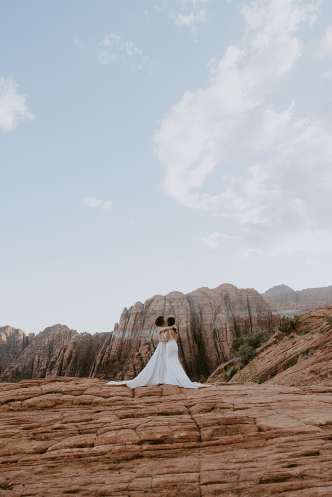 Rachel and Chrisie, Snow Canyon State Park, Ivins, Utah Bridals - Southern Utah Photographer, Emily Dawn Photo