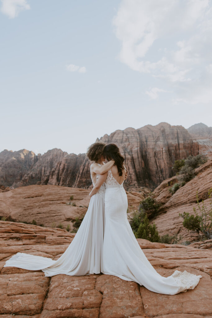 Rachel and Chrisie, Snow Canyon State Park, Ivins, Utah Bridals - Southern Utah Photographer, Emily Dawn Photo