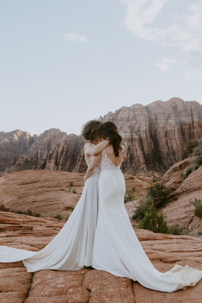 Rachel and Chrisie, Snow Canyon State Park, Ivins, Utah Bridals - Southern Utah Photographer, Emily Dawn Photo