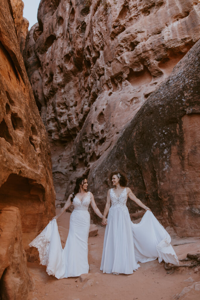 Rachel and Chrisie, Snow Canyon State Park, Ivins, Utah Bridals - Southern Utah Photographer, Emily Dawn Photo