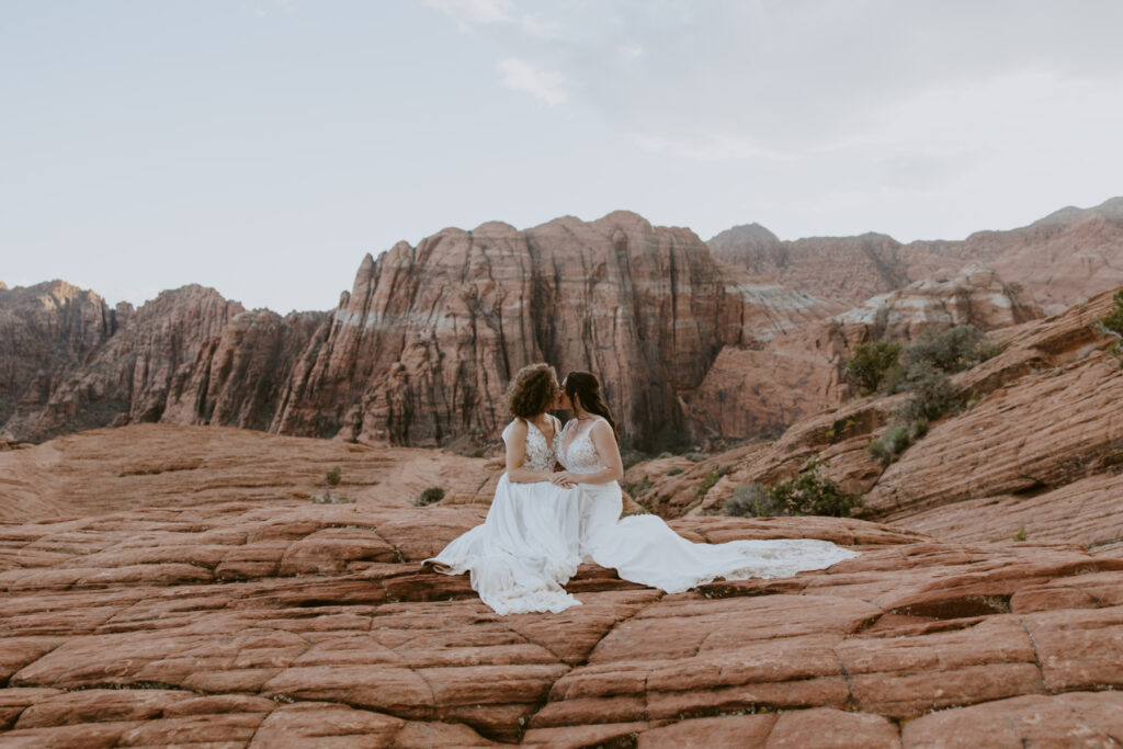 Rachel and Chrisie, Snow Canyon State Park, Ivins, Utah Bridals - Southern Utah Photographer, Emily Dawn Photo