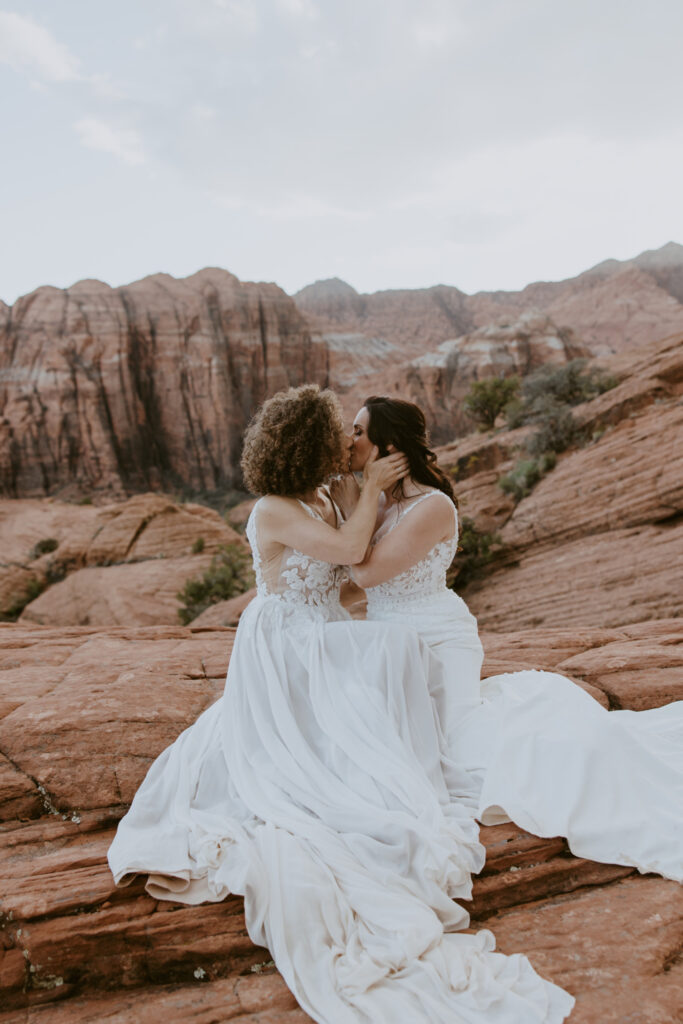 Rachel and Chrisie, Snow Canyon State Park, Ivins, Utah Bridals - Southern Utah Photographer, Emily Dawn Photo