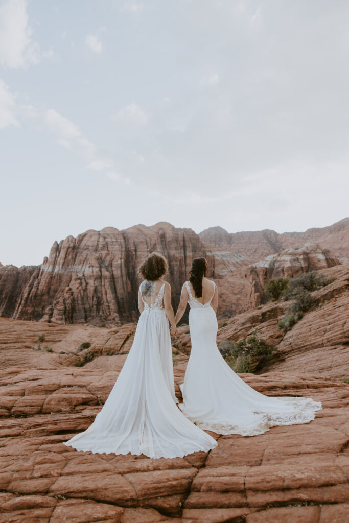 Rachel and Chrisie, Snow Canyon State Park, Ivins, Utah Bridals - Southern Utah Photographer, Emily Dawn Photo