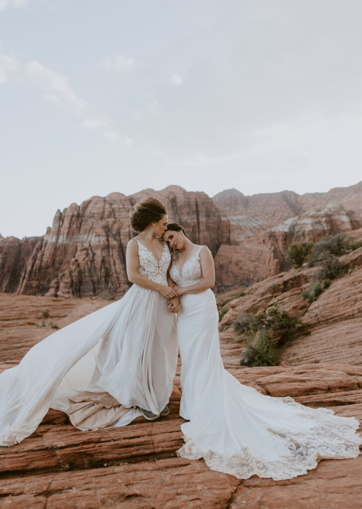 Rachel and Chrisie, Snow Canyon State Park, Ivins, Utah Bridals - Southern Utah Photographer, Emily Dawn Photo