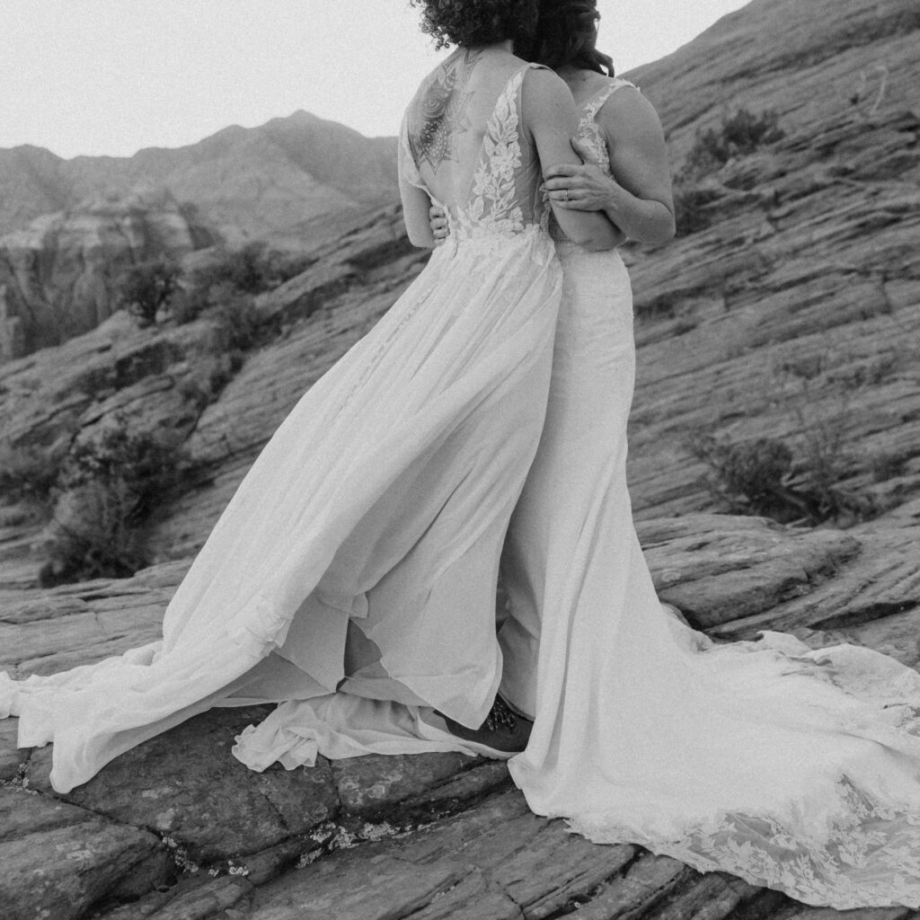 Rachel and Chrisie, Snow Canyon State Park, Ivins, Utah Bridals - Southern Utah Photographer, Emily Dawn Photo