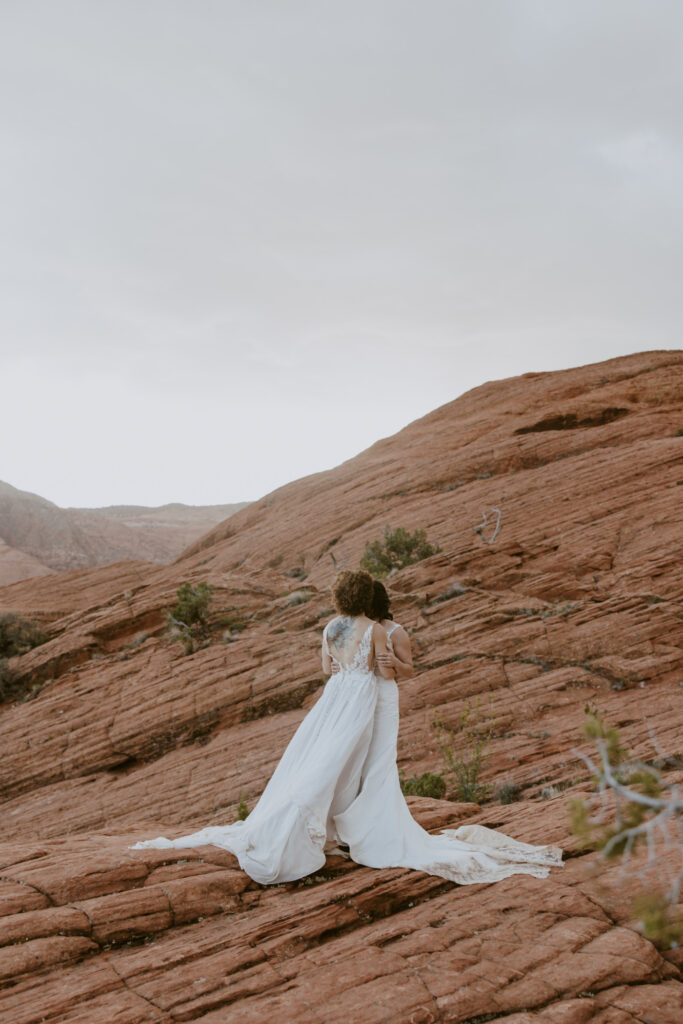 Rachel and Chrisie, Snow Canyon State Park, Ivins, Utah Bridals - Southern Utah Photographer, Emily Dawn Photo