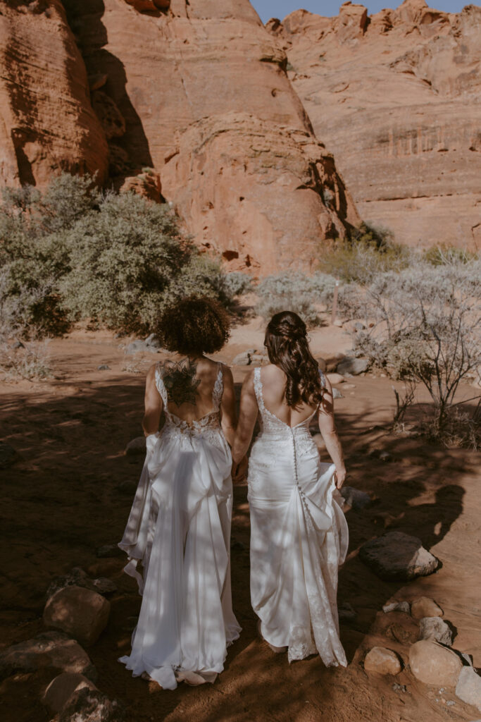 Rachel and Chrisie, Snow Canyon State Park, Ivins, Utah Bridals - Southern Utah Photographer, Emily Dawn Photo