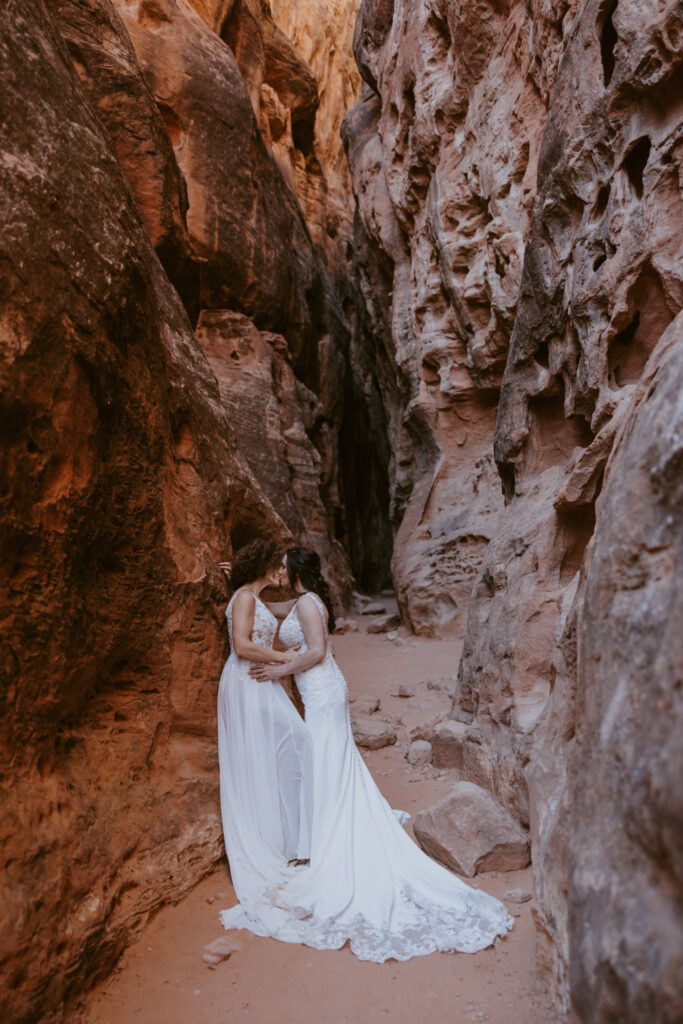 Rachel and Chrisie, Snow Canyon State Park, Ivins, Utah Bridals - Southern Utah Photographer, Emily Dawn Photo