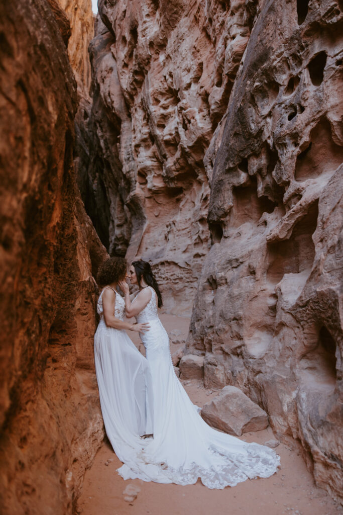 Rachel and Chrisie, Snow Canyon State Park, Ivins, Utah Bridals - Southern Utah Photographer, Emily Dawn Photo