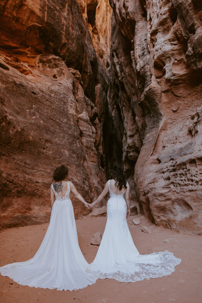 Rachel and Chrisie, Snow Canyon State Park, Ivins, Utah Bridals - Southern Utah Photographer, Emily Dawn Photo