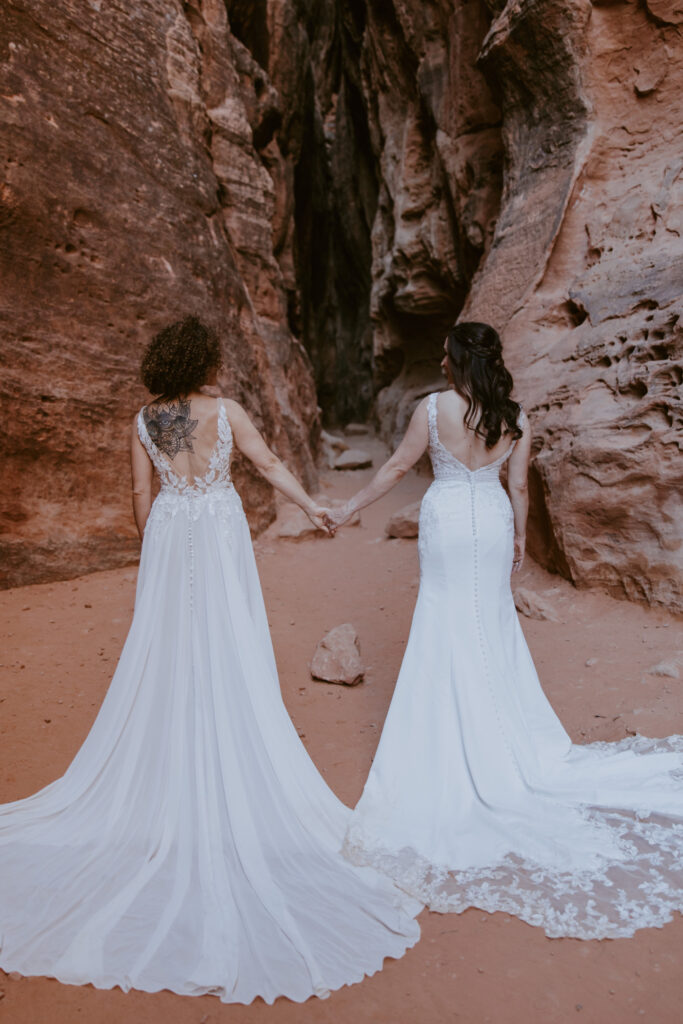 Rachel and Chrisie, Snow Canyon State Park, Ivins, Utah Bridals - Southern Utah Photographer, Emily Dawn Photo