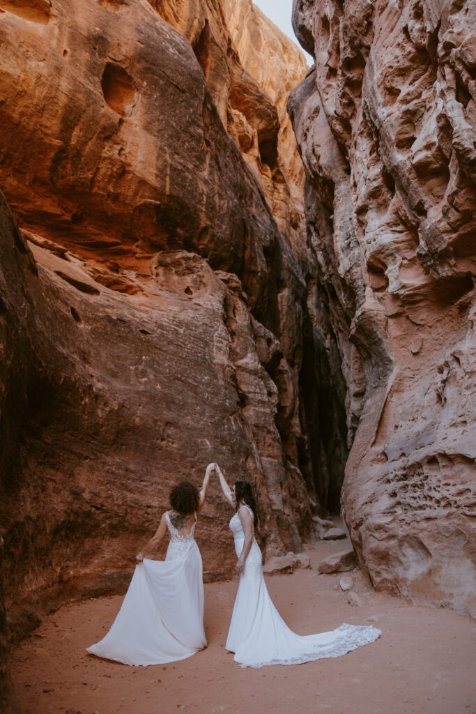 Rachel and Chrisie, Snow Canyon State Park, Ivins, Utah Bridals - Southern Utah Photographer, Emily Dawn Photo