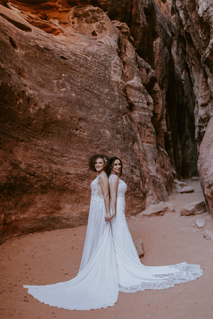 Rachel and Chrisie, Snow Canyon State Park, Ivins, Utah Bridals - Southern Utah Photographer, Emily Dawn Photo