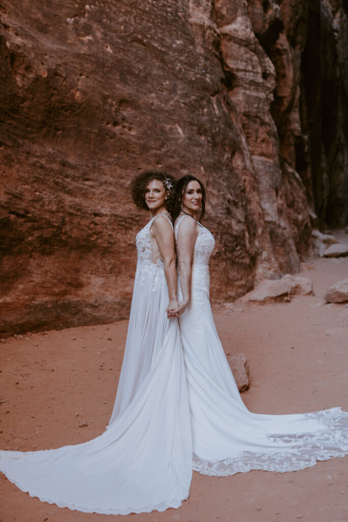 Rachel and Chrisie, Snow Canyon State Park, Ivins, Utah Bridals - Southern Utah Photographer, Emily Dawn Photo