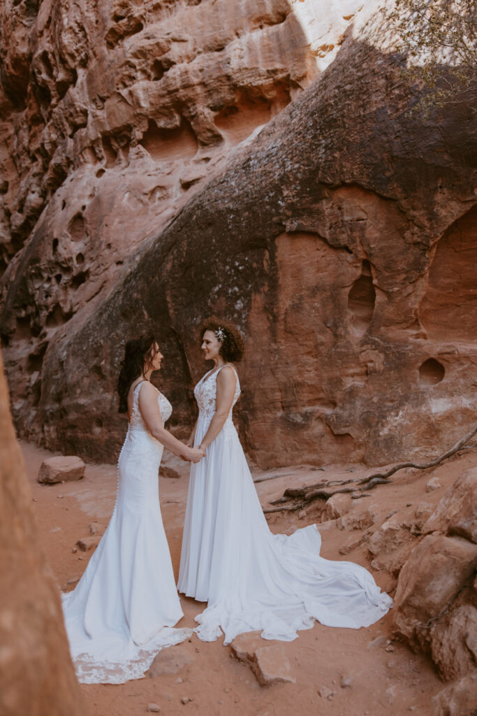 Rachel and Chrisie, Snow Canyon State Park, Ivins, Utah Bridals - Southern Utah Photographer, Emily Dawn Photo