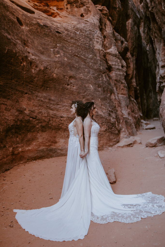 Rachel and Chrisie, Snow Canyon State Park, Ivins, Utah Bridals - Southern Utah Photographer, Emily Dawn Photo