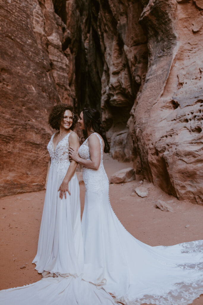 Rachel and Chrisie, Snow Canyon State Park, Ivins, Utah Bridals - Southern Utah Photographer, Emily Dawn Photo