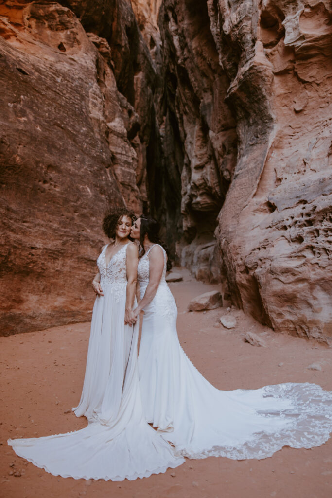 Rachel and Chrisie, Snow Canyon State Park, Ivins, Utah Bridals - Southern Utah Photographer, Emily Dawn Photo