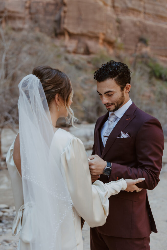 Rachel and Matt, Zion National Park Wedding - Southern Utah Photographer, Emily Dawn Photo