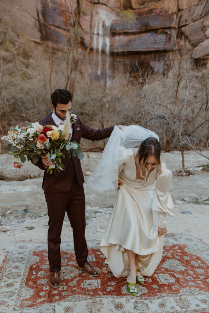 Rachel and Matt, Zion National Park Wedding - Southern Utah Photographer, Emily Dawn Photo