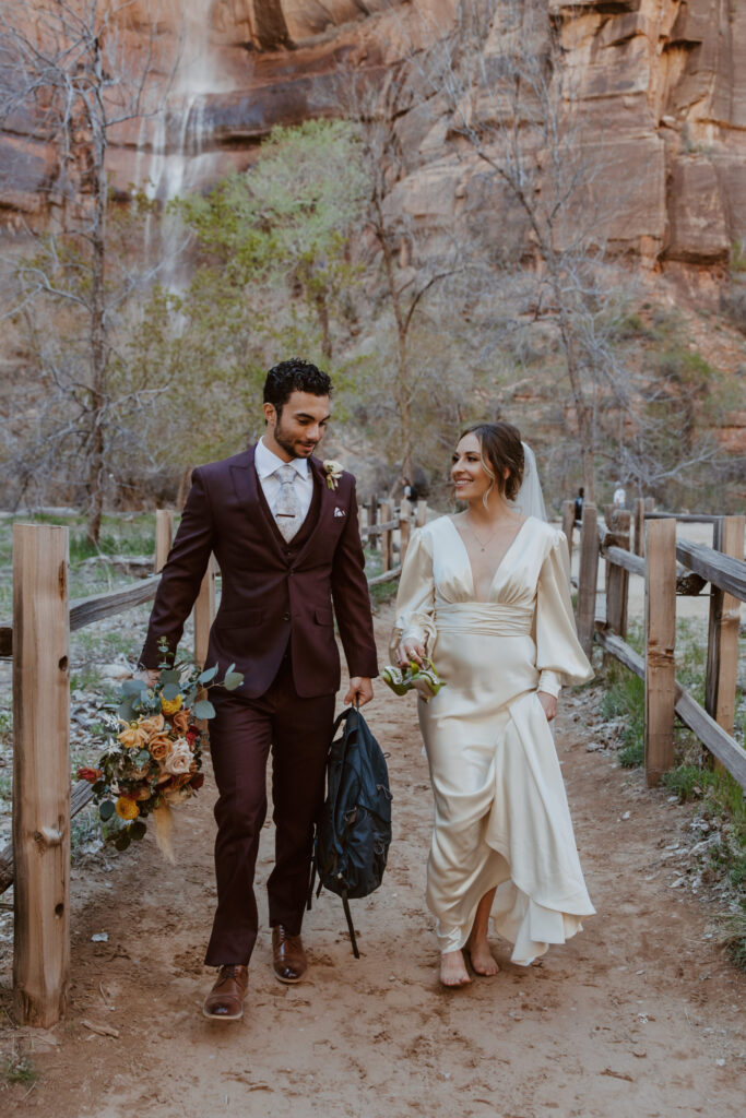 Rachel and Matt, Zion National Park Wedding - Southern Utah Photographer, Emily Dawn Photo