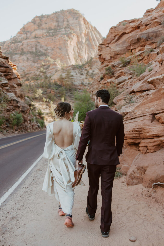 Rachel and Matt, Zion National Park Wedding - Southern Utah Photographer, Emily Dawn Photo