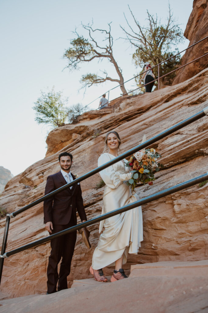 Rachel and Matt, Zion National Park Wedding - Southern Utah Photographer, Emily Dawn Photo