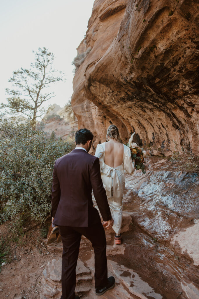 Rachel and Matt, Zion National Park Wedding - Southern Utah Photographer, Emily Dawn Photo