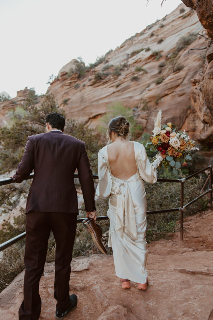 Rachel and Matt, Zion National Park Wedding - Southern Utah Photographer, Emily Dawn Photo