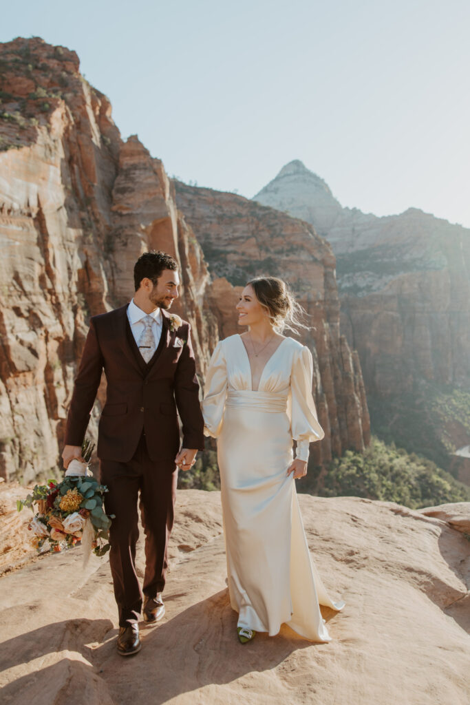 Rachel and Matt, Zion National Park Wedding - Southern Utah Photographer, Emily Dawn Photo