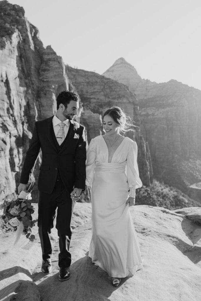 Rachel and Matt, Zion National Park Wedding - Southern Utah Photographer, Emily Dawn Photo