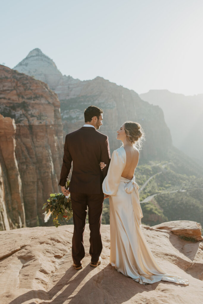 Rachel and Matt, Zion National Park Wedding - Southern Utah Photographer, Emily Dawn Photo