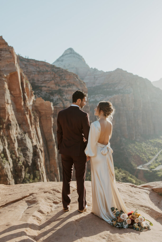 Rachel and Matt, Zion National Park Wedding - Southern Utah Photographer, Emily Dawn Photo