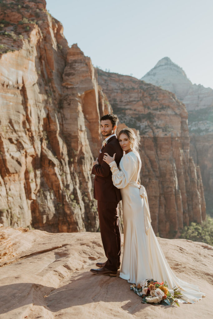 Rachel and Matt, Zion National Park Wedding - Southern Utah Photographer, Emily Dawn Photo