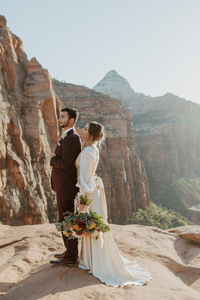 Rachel and Matt, Zion National Park Wedding - Southern Utah Photographer, Emily Dawn Photo