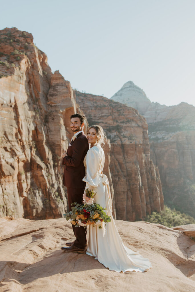 Rachel and Matt, Zion National Park Wedding - Southern Utah Photographer, Emily Dawn Photo