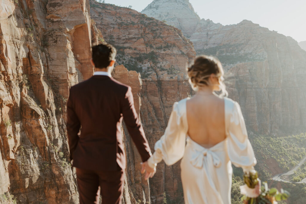 Rachel and Matt, Zion National Park Wedding - Southern Utah Photographer, Emily Dawn Photo