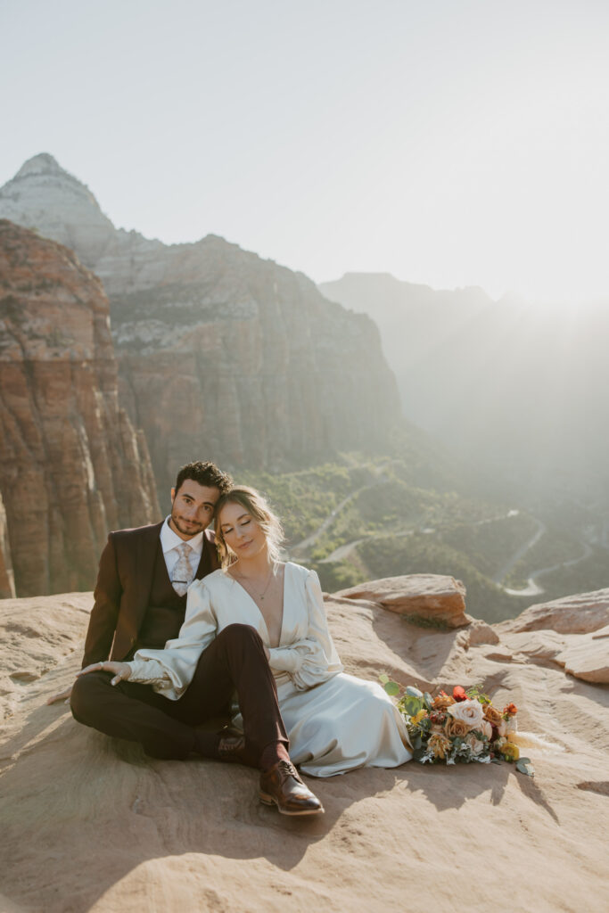 Rachel and Matt, Zion National Park Wedding - Southern Utah Photographer, Emily Dawn Photo