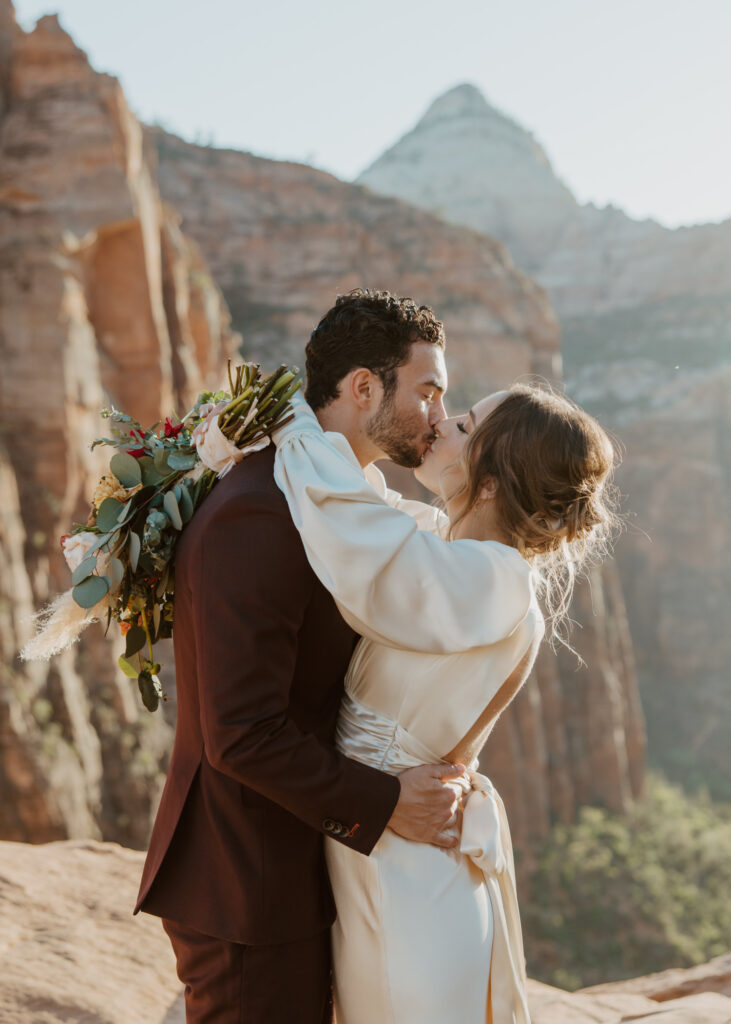 Rachel and Matt, Zion National Park Wedding - Southern Utah Photographer, Emily Dawn Photo