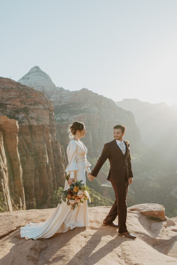 Rachel and Matt, Zion National Park Wedding - Southern Utah Photographer, Emily Dawn Photo