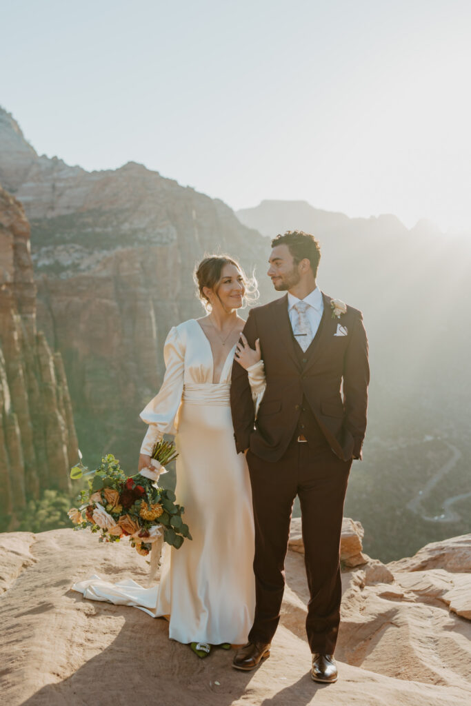 Rachel and Matt, Zion National Park Wedding - Southern Utah Photographer, Emily Dawn Photo