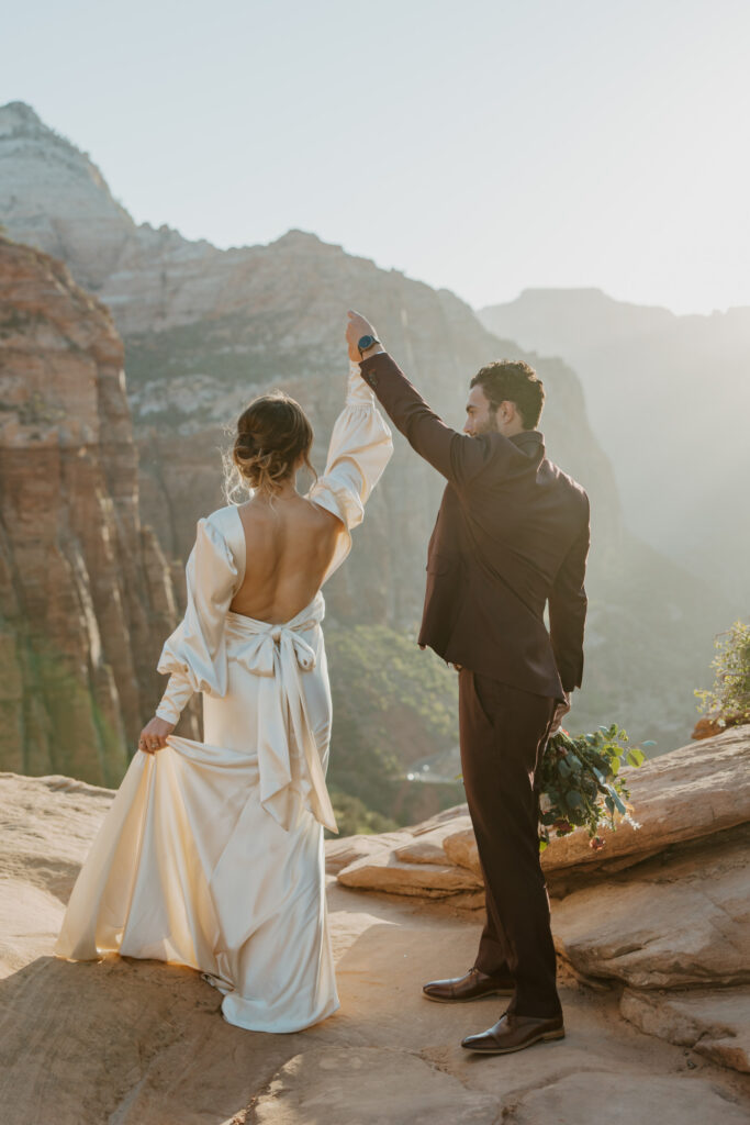 Rachel and Matt, Zion National Park Wedding - Southern Utah Photographer, Emily Dawn Photo