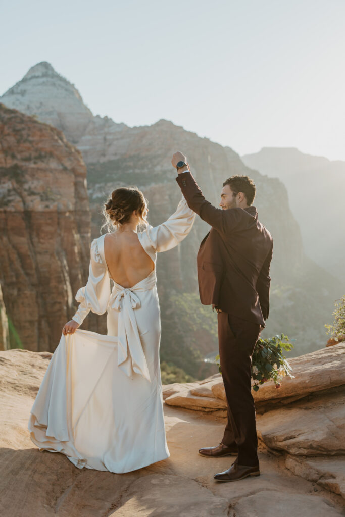 Rachel and Matt, Zion National Park Wedding - Southern Utah Photographer, Emily Dawn Photo