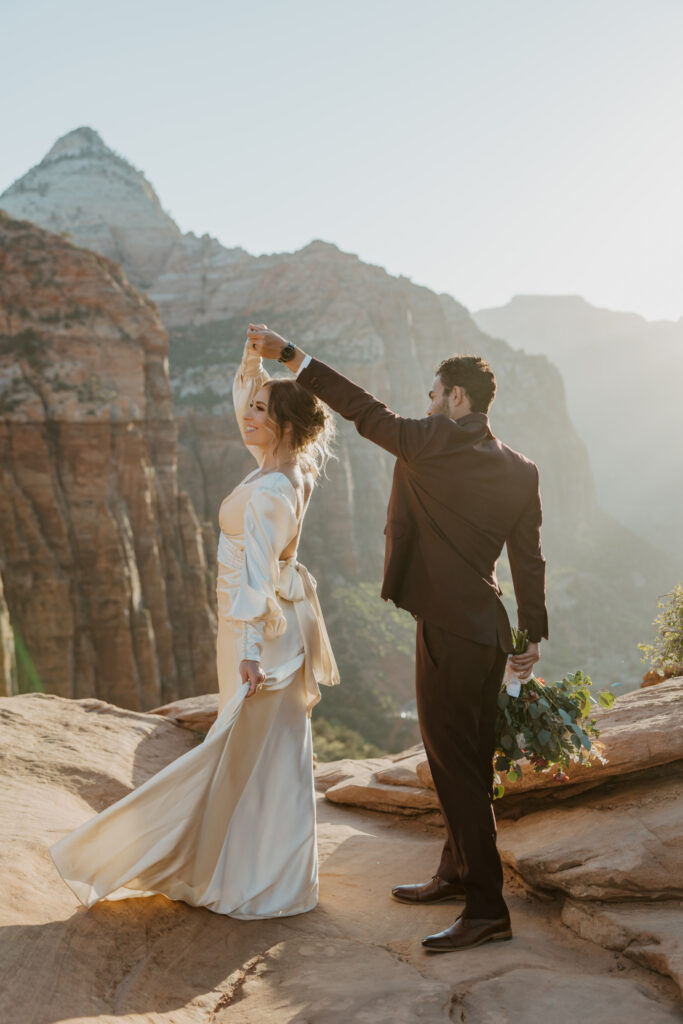 Rachel and Matt, Zion National Park Wedding - Southern Utah Photographer, Emily Dawn Photo