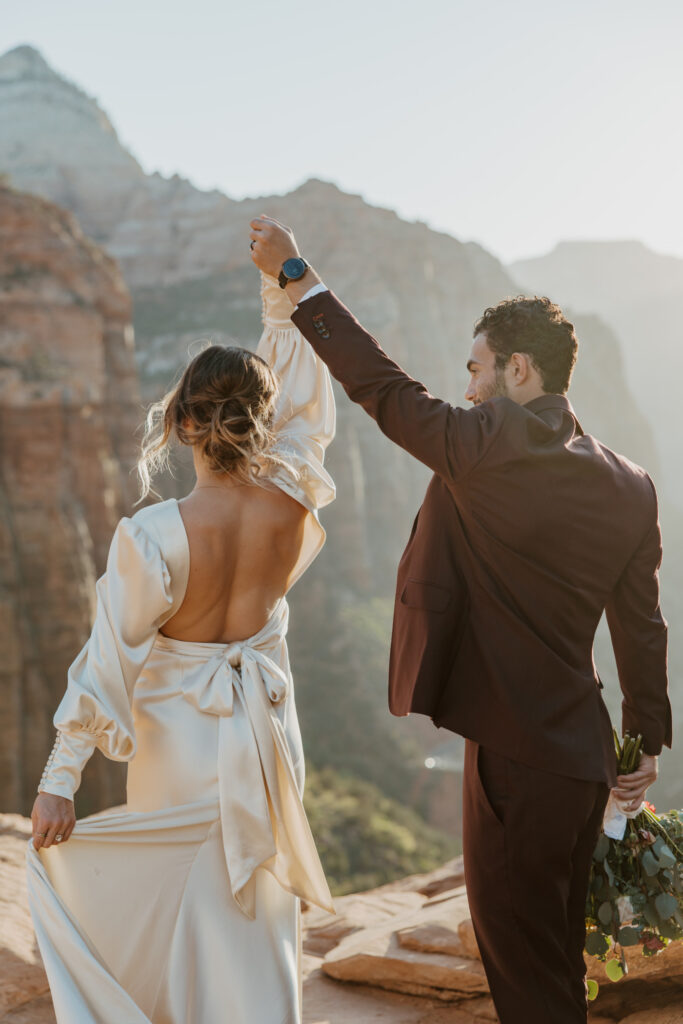 Rachel and Matt, Zion National Park Wedding - Southern Utah Photographer, Emily Dawn Photo