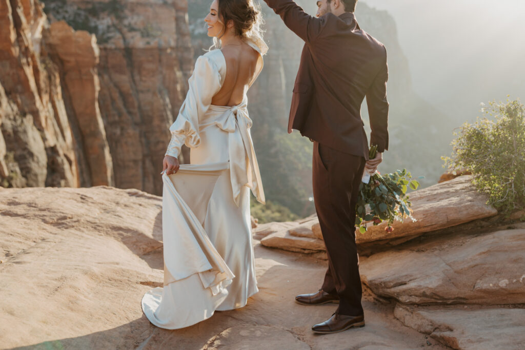 Rachel and Matt, Zion National Park Wedding - Southern Utah Photographer, Emily Dawn Photo