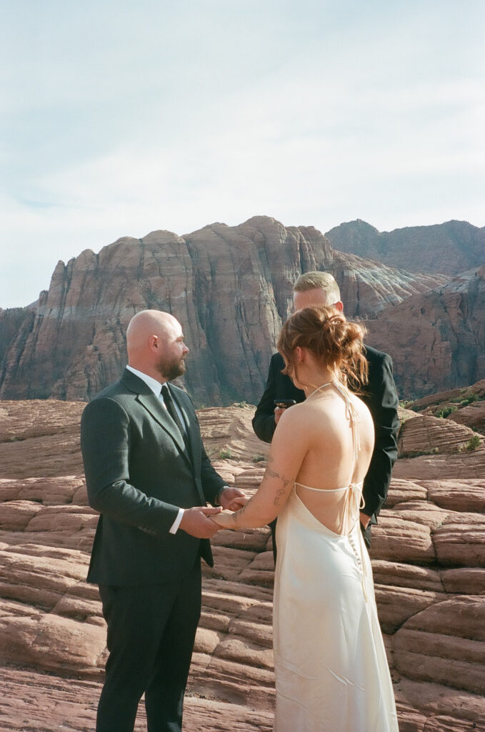 Stephanie and Emerson | Snow Canyon State Park Vow Renewal | Ivins, Utah | Emily Dawn Photo | Southern Utah Wedding and Elopement Photographer