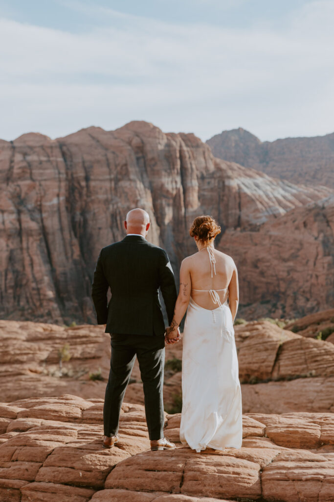 Stephanie and Emerson | Snow Canyon State Park Vow Renewal | Ivins, Utah | Emily Dawn Photo | Southern Utah Wedding and Elopement Photographer